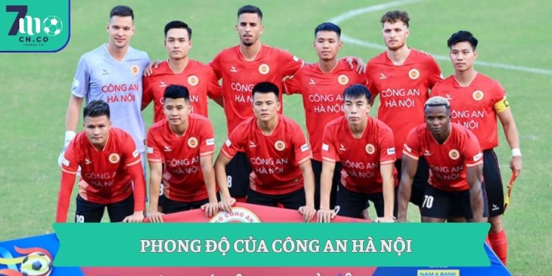 Soi kèo Hoàng Anh Gia Lai vs Công An Hà Nội (18h00 ngày 01/05 – V-League) 2 Phong độ của Công An Hà Nội