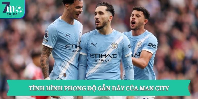 Soi kèo Everton vs Man City (02h00 ngày 05/05 – Ngoại hạng Anh) 2 Tình hình phong độ gần đây của Man City