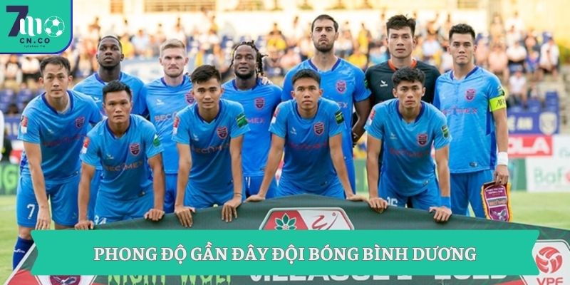 Soi kèo Bình Dương vs Thanh Hóa (18h00 ngày 04/05 – V-League) 1 Phong độ gần đây đội bóng Bình Dương