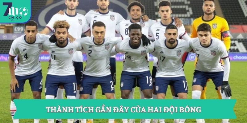 Soi kèo Mỹ vs Paraguay (06h00 ngày 13/06 – World Cup 2026) 1 Thành tích gần đây của hai đội bóng